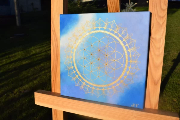 Mandala "Nebeský květ života"