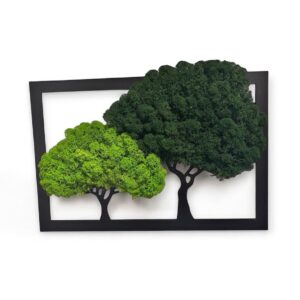 mechovy-obraz-par-stromu